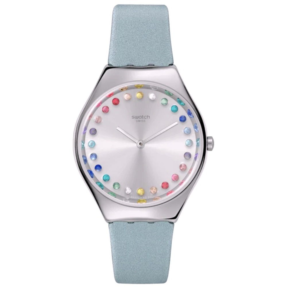Swatch Gleam Team Skin Irony Unisex Quartz Watch